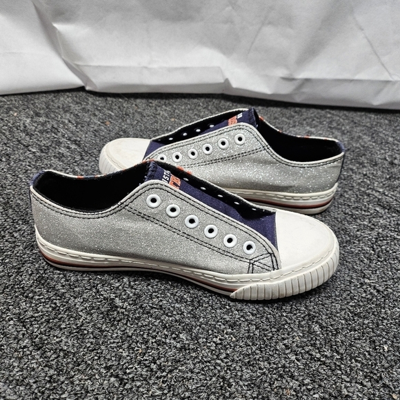 Foco Houston Astros Glitter Low Top Canvas Sneakers Size 7 - Picture 4 of 8